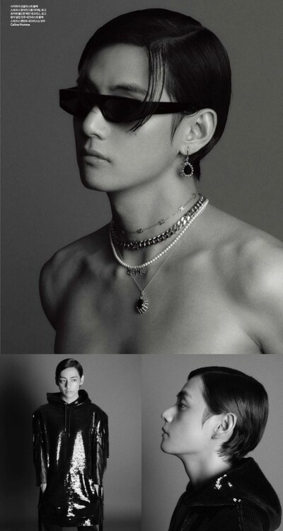 BTSのV、「CELINE」のグラビアBカット