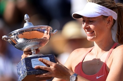 シャラポワ、イタリア国際制し全仏オープンにはずみ