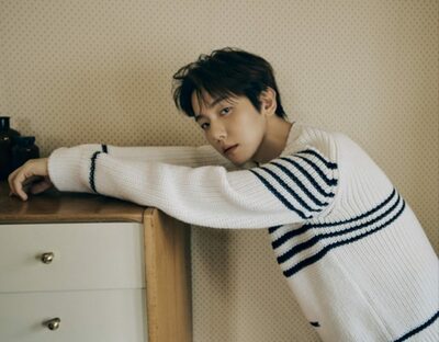 ベクヒョンがグローバルファッションマガジンのカバーに