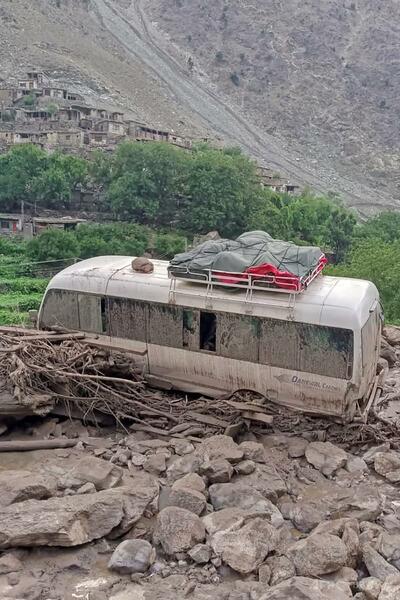 パキスタンで地滑り、3人死亡 モンスーン到来後の犠牲者221人に