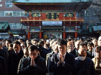 神田明神で仕事始めの参拝、願うは商売繁盛
