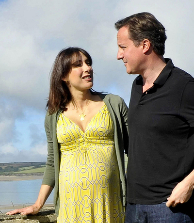 英キャメロン首相に女児誕生