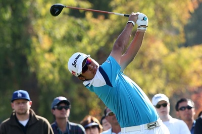 松山は23位タイに終わる、ノーザントラスト・オープン