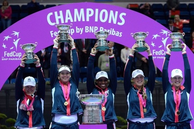 米国がベラルーシ撃破、17年ぶり18度目のフェド杯制覇