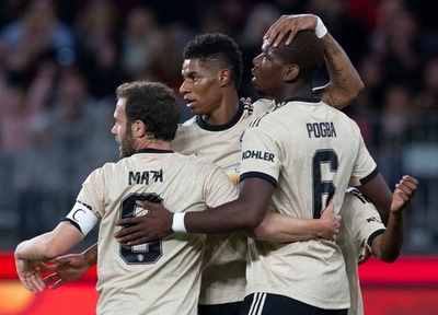 豪遠征中のマンU、ポグバの活躍もあり豪王者パースに勝利