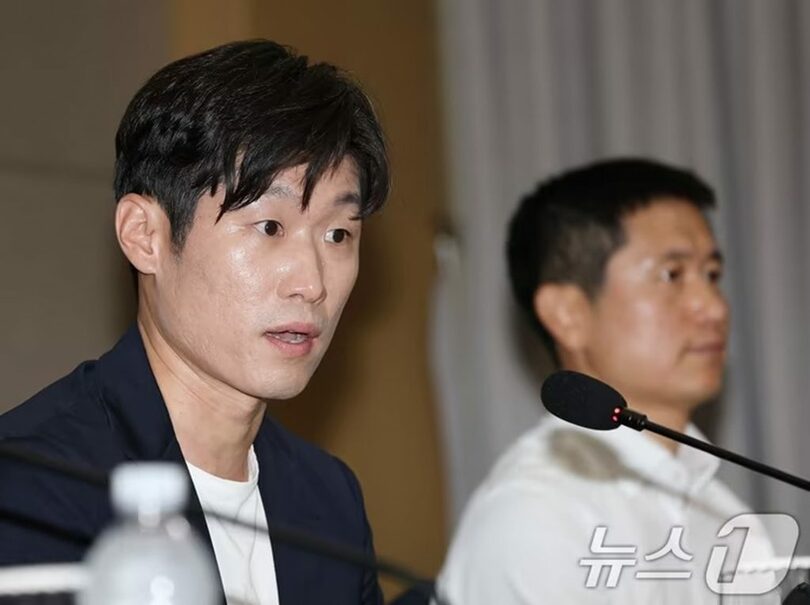 韓国サッカー革新委員会の共同委員長を務めるパク・チソン氏(c)news1