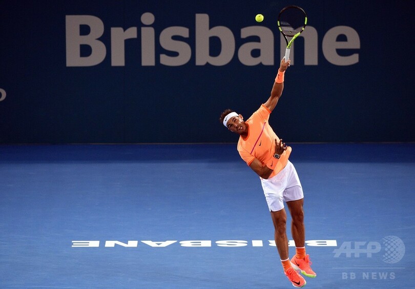 ナダル、難敵ドルゴポロフを下して白星発進 ブリスベン国際