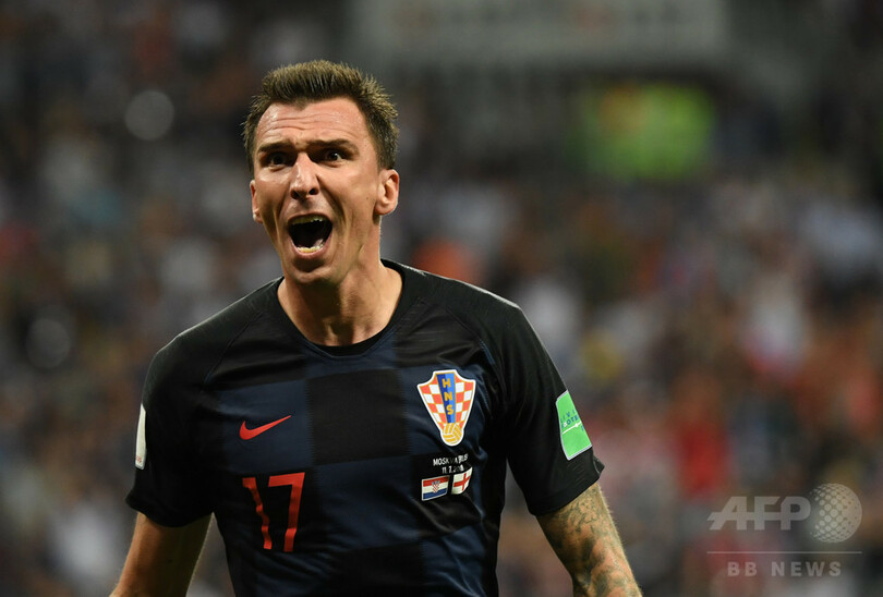 クロアチアが初のW杯決勝進出、マンジュキッチの決勝点で延長戦制す