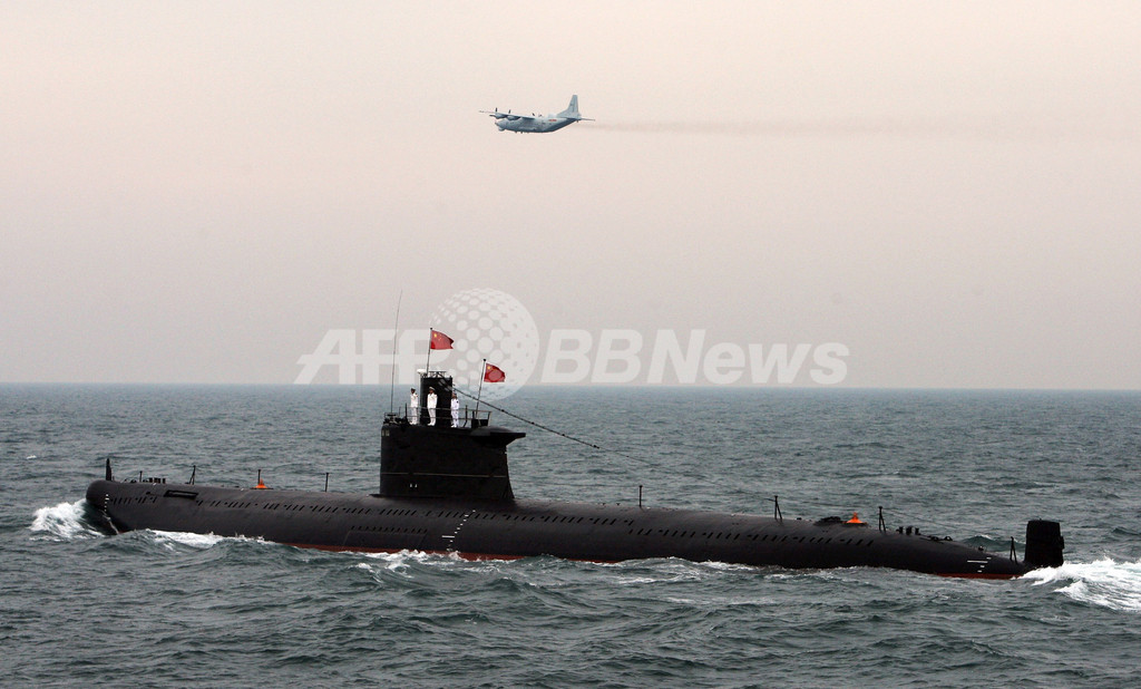 中国海軍創設60周年で国際観艦式、国産原潜も初公開 写真13枚 国際ニュース:AFPBB News
