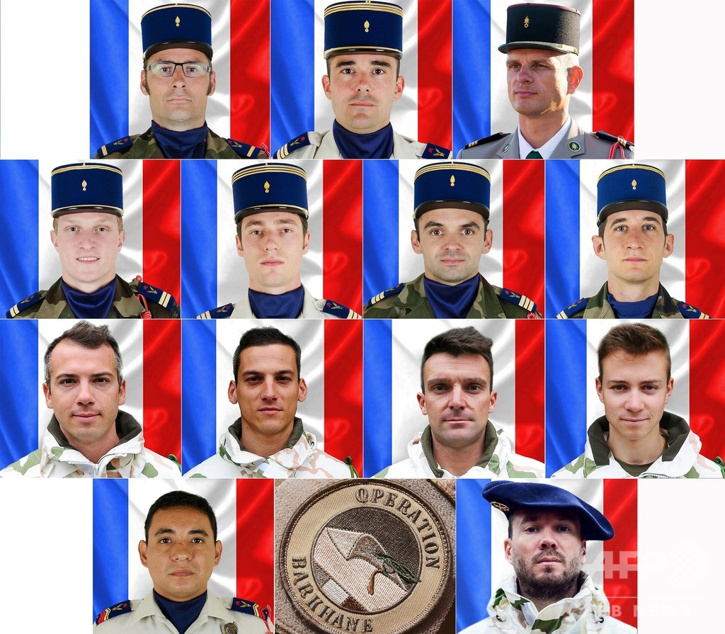 ヘリ同士の衝突で仏軍兵士13人死亡、マリで作戦中 大統領府発表 写真6枚 国際ニュース：AFPBB News