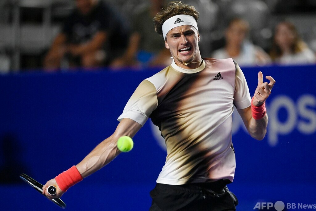 史上最も遅い時間の決着、ズベレフが1回戦突破 メキシコOP 写真7枚 国際ニュース：AFPBB News