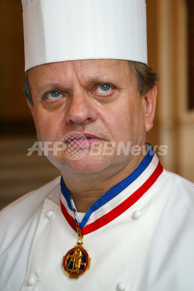 仏料理巨匠J・ロブション、ミシュラン史上最多星を獲得 写真1枚