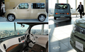 都内で日産自動車（Nissan Motor）が発表した全面改良された小型車「キューブ（Cube）」（2008年11月19日撮影）。(c)AFP/Kazuhiro NOGI