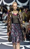 都内で発表された「ダイアン フォン ファステンバーグ（Diane von Furstenberg）」の14/15年秋冬コレクション（2014年3月19日撮影）。(c)AFP／Yoshikazu TSUNO