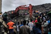 ごみの山が崩落し住宅直撃、30人死亡 ギニア