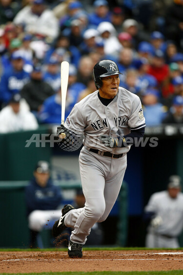 松井秀喜 松井秀喜 ロイヤルズ戦で4打数1安打 写真1枚 国際ニュース：AFPBB News