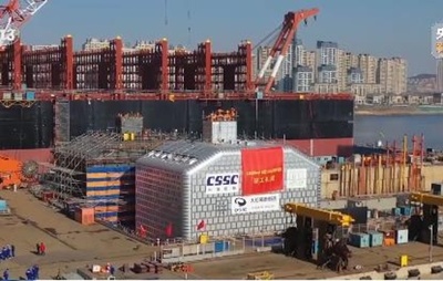 中国独自開発した単胴で世界最大のB型LNG燃料モジュールが引き渡し