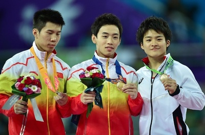 個人総合王者の神本、種目別ゆかで銅メダル獲得 アジア大会