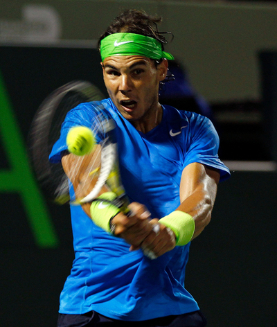 ナダルとマレーが準決勝進出、ソニー・エリクソン・オープン