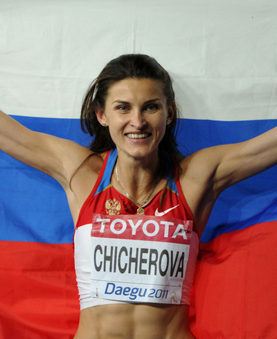 チチェロワが女子走り高跳びで金、ブラシッチは銀 世界陸上