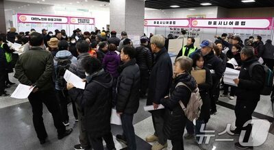 韓国で進む「脱引退」…55～64歳就業率が初の70％超え