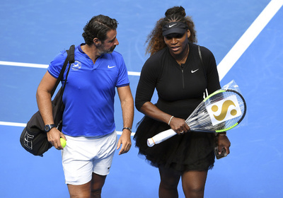 違反コーチングで物議のセレーナコーチが不満、「あしたもする」