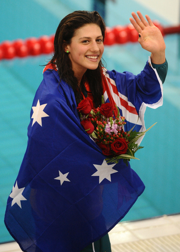 ライス 2008テルストラ・スイマー・オブ・ザ・イヤー賞を受賞