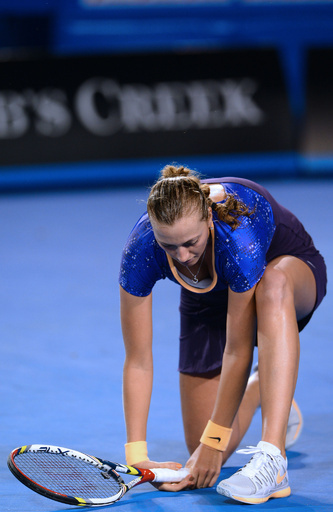 ロブソンがクヴィトバ下し3回戦へ、全豪オープン