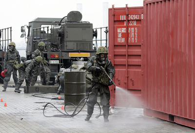 3日間にわたり実施されたPSI訓練が終了