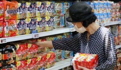 韓国で加工食品14品目「ラーメンより値上がりした」