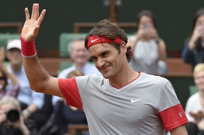 フェデラーが難なく初戦突破、全仏オープン