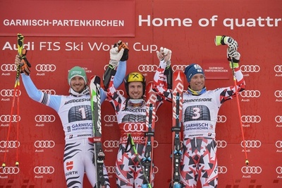 ヒルシャーが大回転で今季5勝目、総合4連覇に前進 アルペンスキーW杯