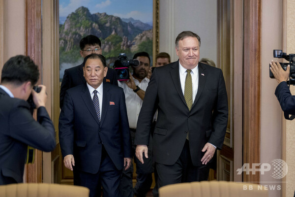 米朝高官協議延期、北朝鮮の要請だった 韓国外相
