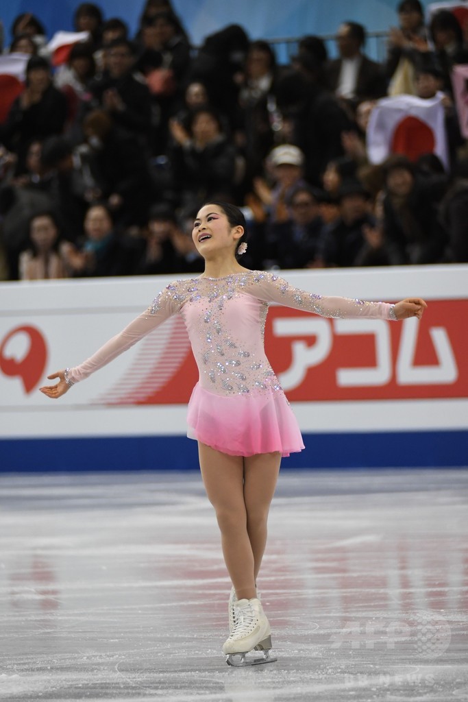 宮原が女子SP3位発進、首位はオズモンド GPファイナル