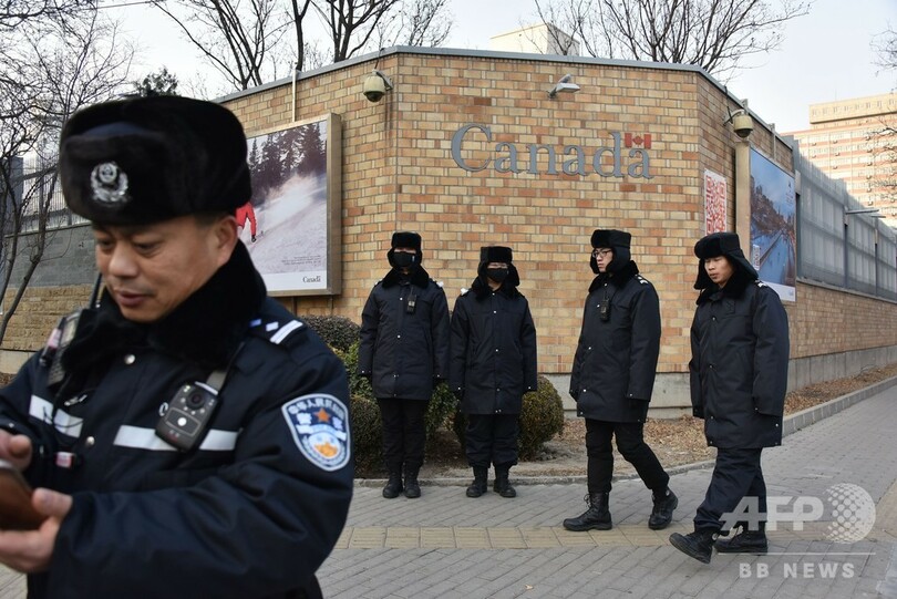 中国、カナダの「非人道的」処遇を非難 ファーウェイ幹部の勾留で