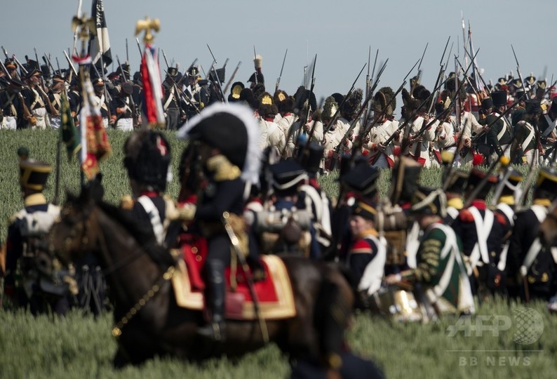 ナポレオン最後の勝ち戦を再現 ベルギー 写真23枚 国際ニュース Afpbb News