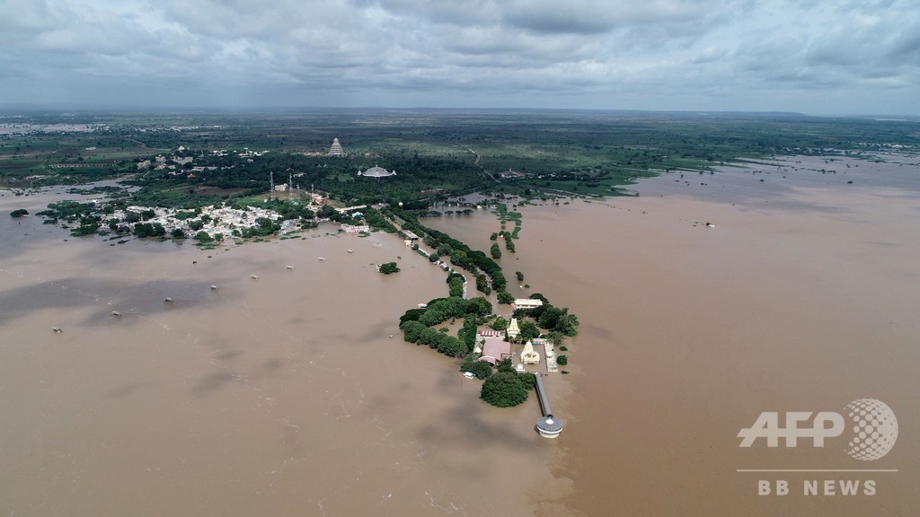 インド南西部でモンスーンによる洪水 144人死亡、46万人超避難