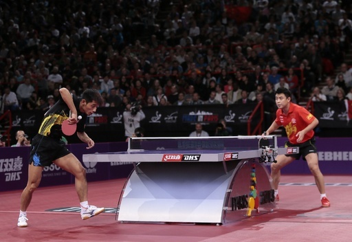 張継科が男子シングルス2連覇達成、世界卓球 写真7枚 国際ニュース 