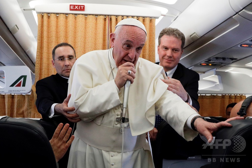 ローマ法王、北朝鮮との交渉を呼び掛け ノルウェーの仲介に言及 ローマ法王、北朝鮮との交渉を呼び掛け ノルウェーの仲介に言及