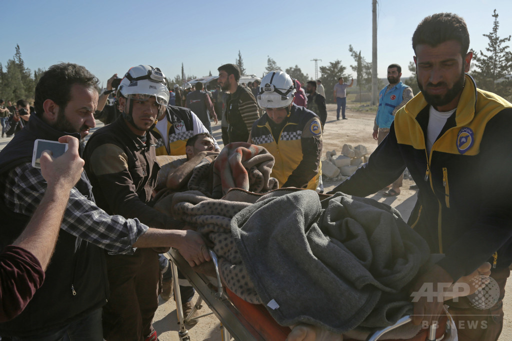 シリア化学兵器「捏造」の証拠とされた写真、実は映画撮影と判明 シリア化学兵器「捏造」の証拠とされた写真、実は映画撮影と判明