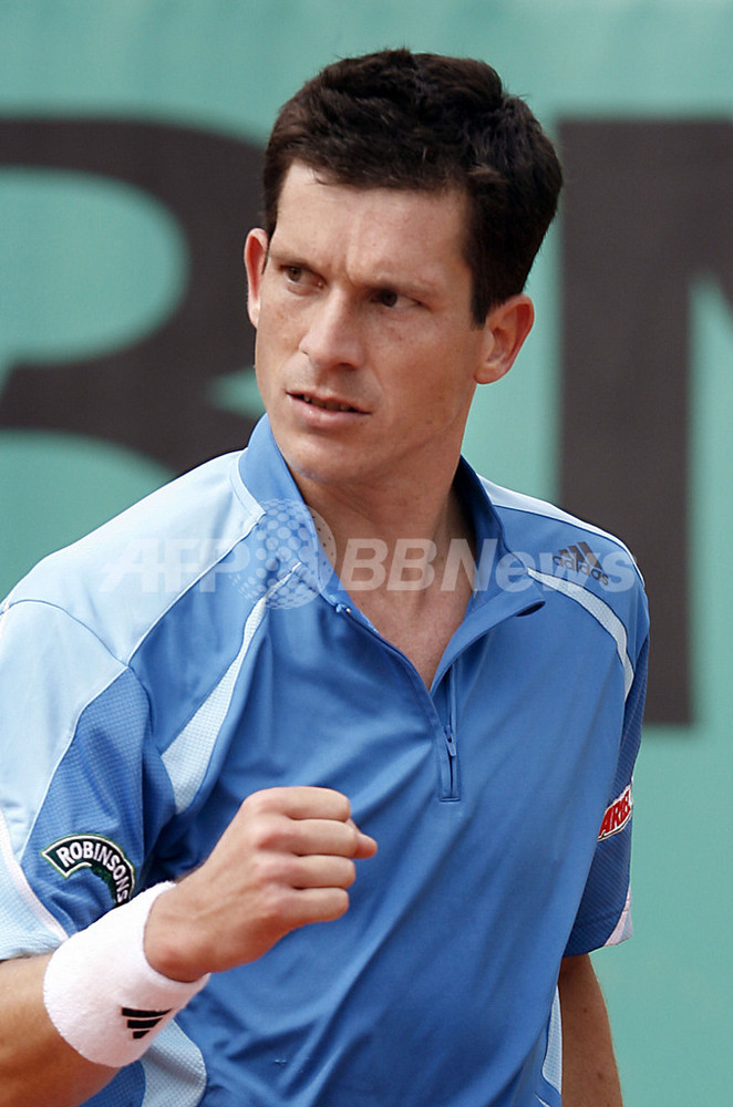 ＜全仏オープン・テニス2006＞ヘンマン 2回戦進出を決める フランス 写真12枚 国際ニュース：AFPBB News