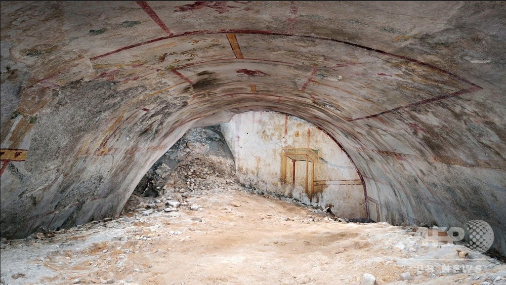 ローマ皇帝ネロの黄金宮殿 秘密の部屋 を発見 写真4枚 国際ニュース Afpbb News