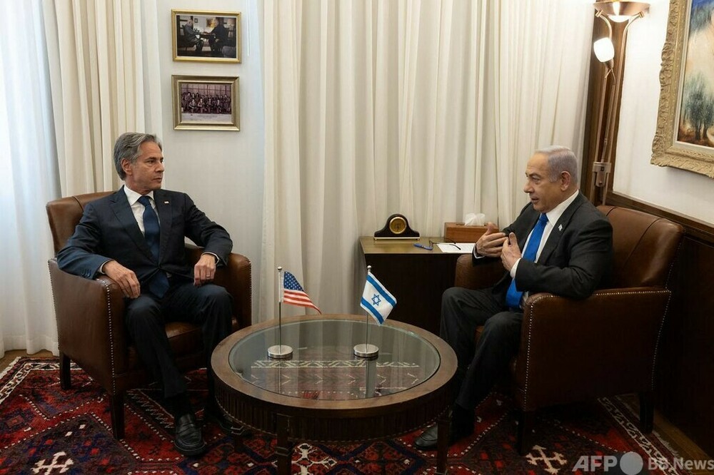 米国務長官、イスラエルでガザ新停戦案推進 野党指導者らと会談へ　写真6枚　国際ニュース：AFPBB News
