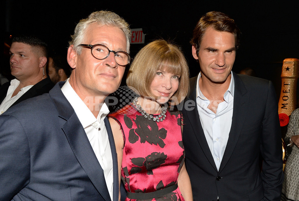 フェデラーがホスト、「モエ・エ・シャンドン」270周年記念パーティー