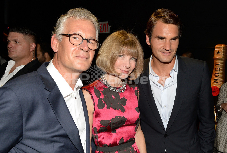 フェデラーがホスト、「モエ・エ・シャンドン」270周年記念パーティー