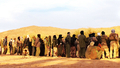 西アフリカ・マリのトゥアレグ（Tuareg）人反政府勢力「アザワド解放民族運動（National Movement for the Liberation of Azawad、MNLA）」が公開した同武装グループの写真（2012年2月撮影、2012年4月2日公開）。(c)AFP/MNLA