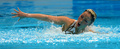 第15回世界水泳選手権（15th FINA World Championships）は24日、スペイン・バルセロナ（Barcelona）でシンクロナイズドスイミングのソロフリールーティン（FR）決勝が行われ、ロシアのスベトラナ・ロマシナ（Svetlana Romashina）が優勝した。

2位には中国の黄雪辰（Huang Xuechen）、3位にはスペインのオナ・カルボネール・バレステロ（Ona Carbonell Ballestero）が入った。

ソロFR決勝の演技に臨む乾友紀子（Yukiko Inui、2013年7月24日撮影）。(c)AFP/JAVIER SORIANO