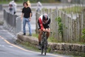 リオデジャネイロ五輪、自転車男子個人タイムトライアル。レースに臨むファビアン・カンチェラーラ（2016年8月10日撮影）。(c)AFP/Greg BAKER