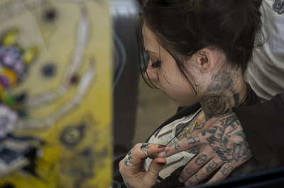 ローマでタトゥーの祭典