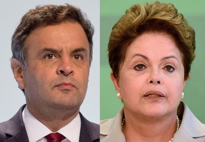 ブラジル大統領選、現職ルセフ氏とネベス氏の決選投票へ